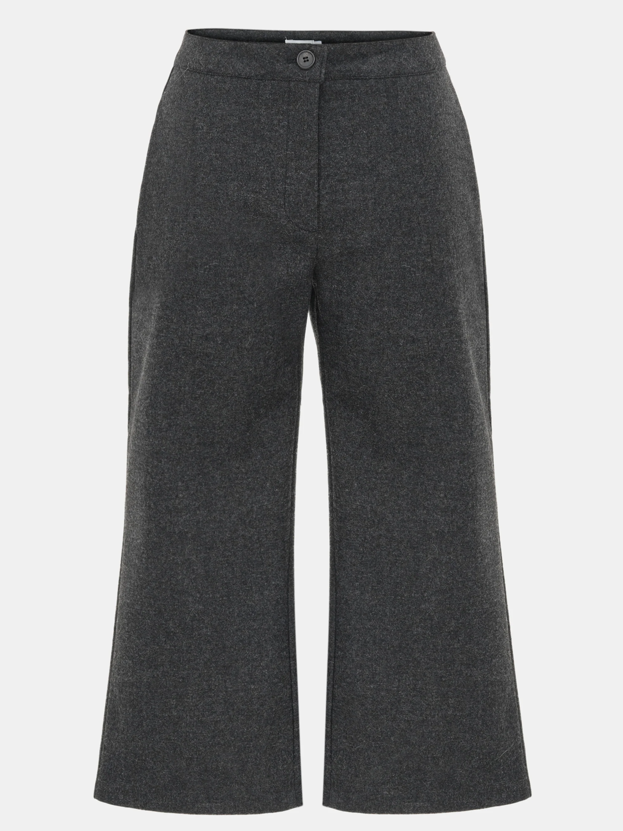 Wool-Blend Knee Pants, Brown - Image 5