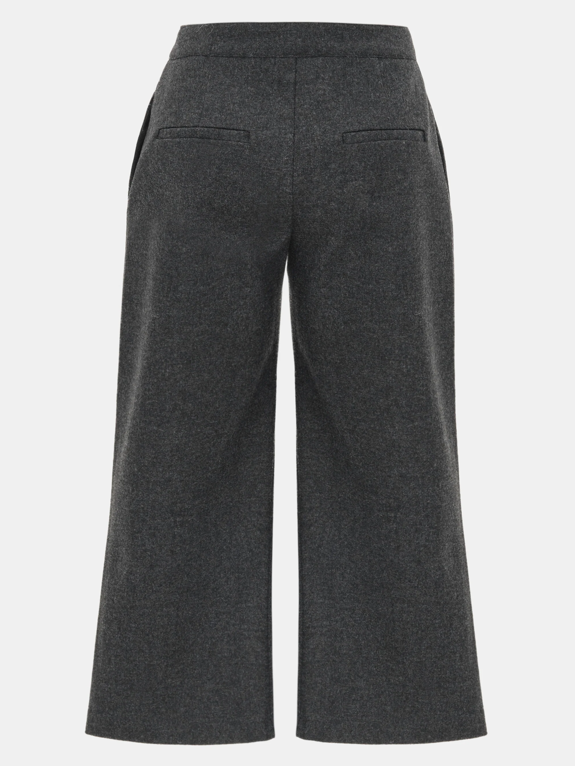 Wool-Blend Knee Pants, Brown - Image 6