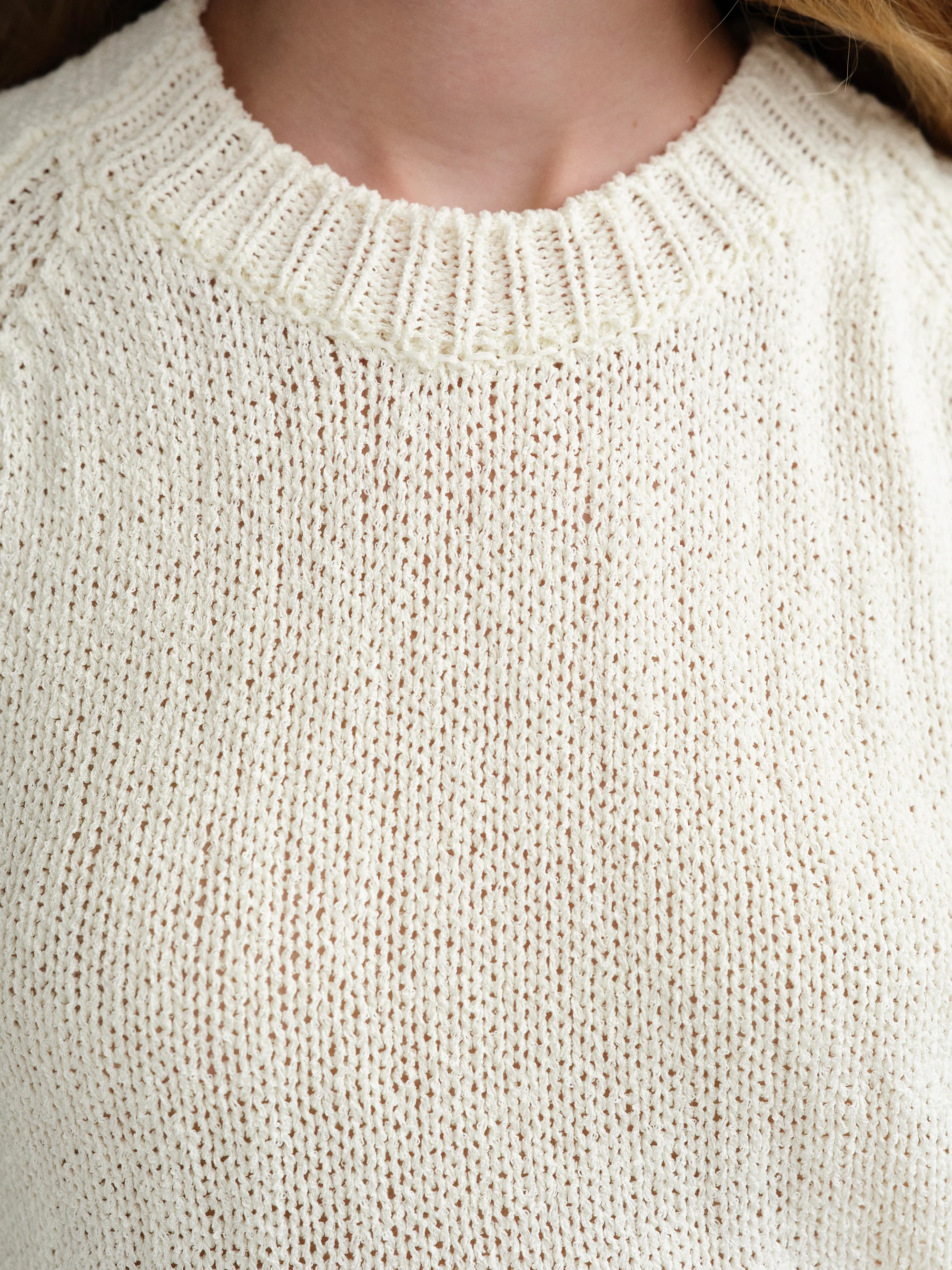 Zeren Back Knot Knit Top, Ivory - Image 4